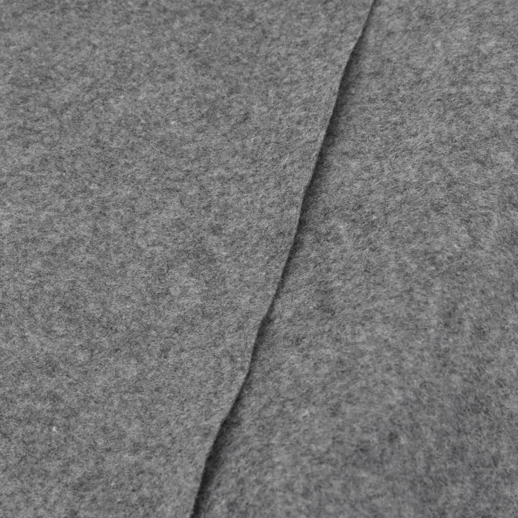 Bassengduk Lysegrå Ø396 Cm Polyester Geotekstil
