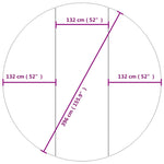 Bassengduk Lysegrå Ø396 Cm Polyester Geotekstil