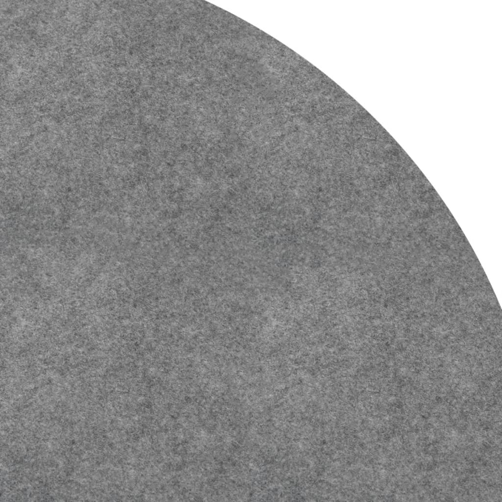 Bassengduk Lysegrå Ø550 Cm Polyester Geotekstil
