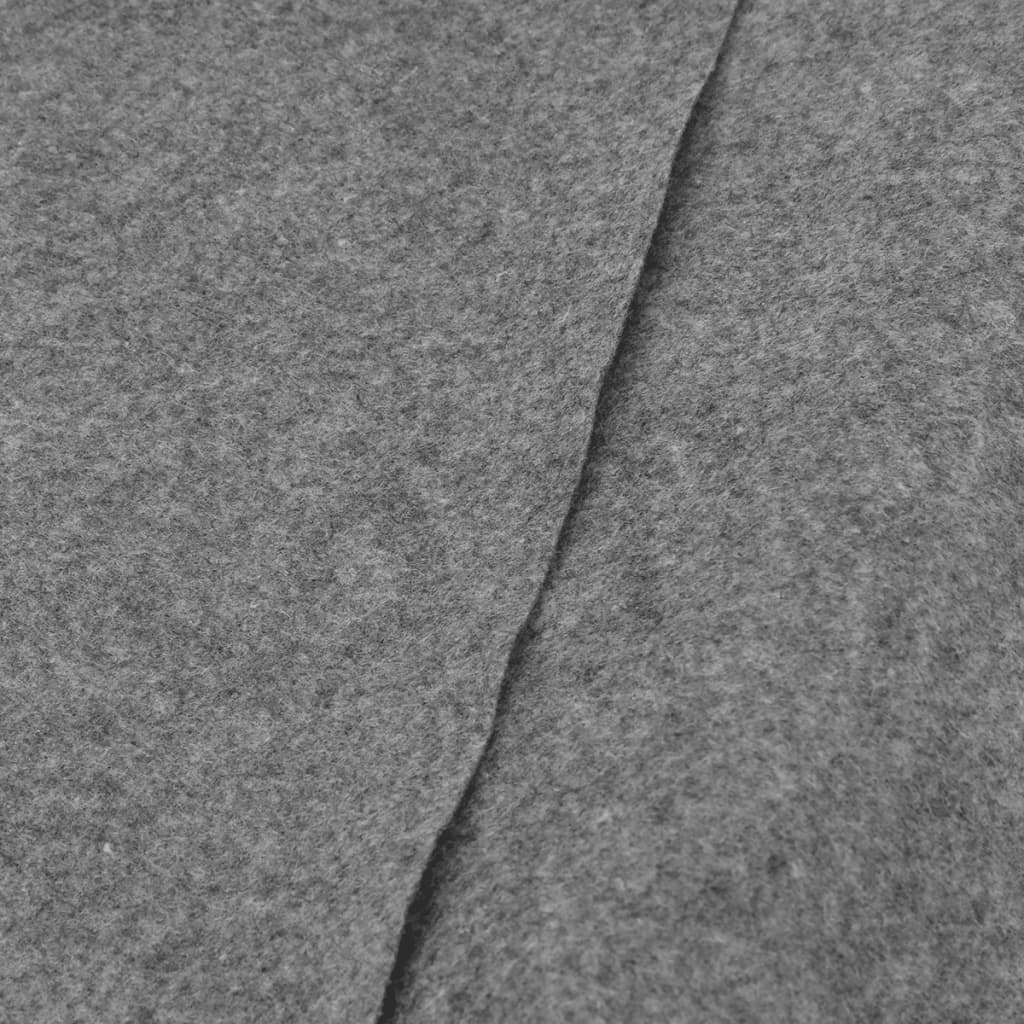 Bassengduk Lysegrå Ø550 Cm Polyester Geotekstil