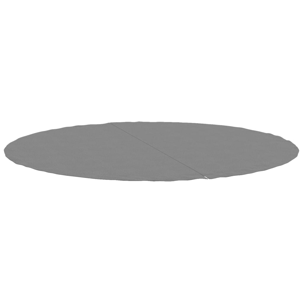 Bassengduk Lysegrå Ø244 Cm Polyester Geotekstil