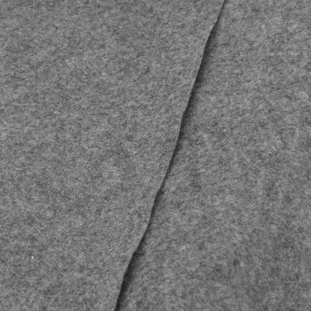 Bassengduk Lysegrå Ø550 Cm Polyester Geotekstil