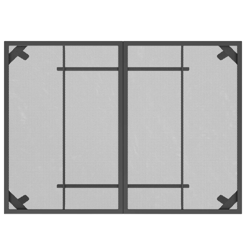 Hagebord Antrasitt 110X80X72 Cm Stål Netting