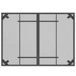 Hagebord Antrasitt 110X80X72 Cm Stål Netting