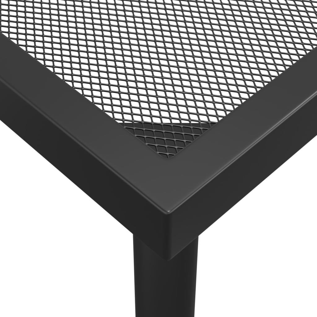 Hagebord Antrasitt 110X80X72 Cm Stål Netting