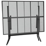 Sammenleggbart Hagebord Antrasitt 110X80X72 Cm Stål Netting