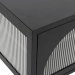 Tv-Benk Svart 105X35X50 Cm Glass Og Stål