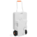Vanntank Med Hjul For Camping 30 L Grå