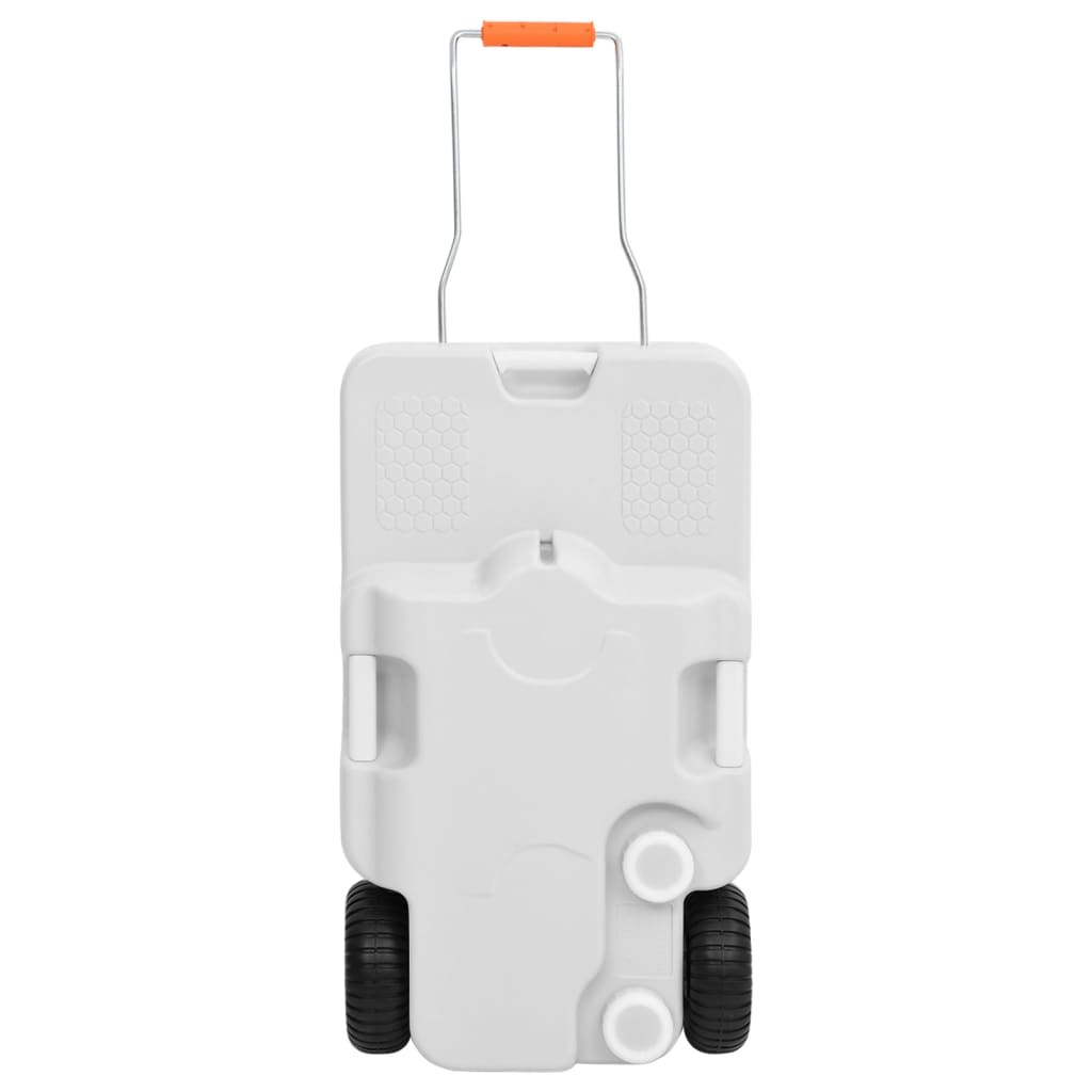 Vanntank Med Hjul For Camping 30 L Grå