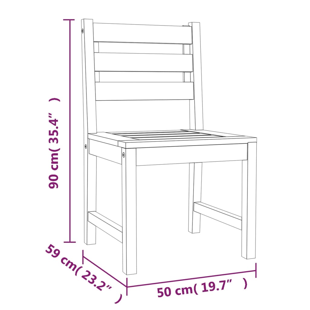Hagespisegruppe 5 Deler Heltre Teak