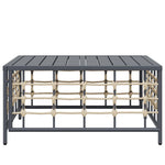 Hagebord Antrasitt 70X70X34 Cm Polyrotting