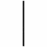 Utskiftbar Sengegavl I Metall Svart 135 Cm