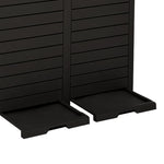 Utendørs Søppelkasse Svart 78X41X86 Cm Polypropylen