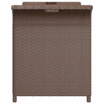 Hagebenk Med Pute Brun 116X46X57 Cm Polyrotting