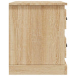 Nattbord Sonoma Eik 39X39X47,5 Cm Konstruert Tre
