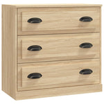 Skjenk Sonoma Eik 70X35,5X67,5 Cm Konstruert Tre