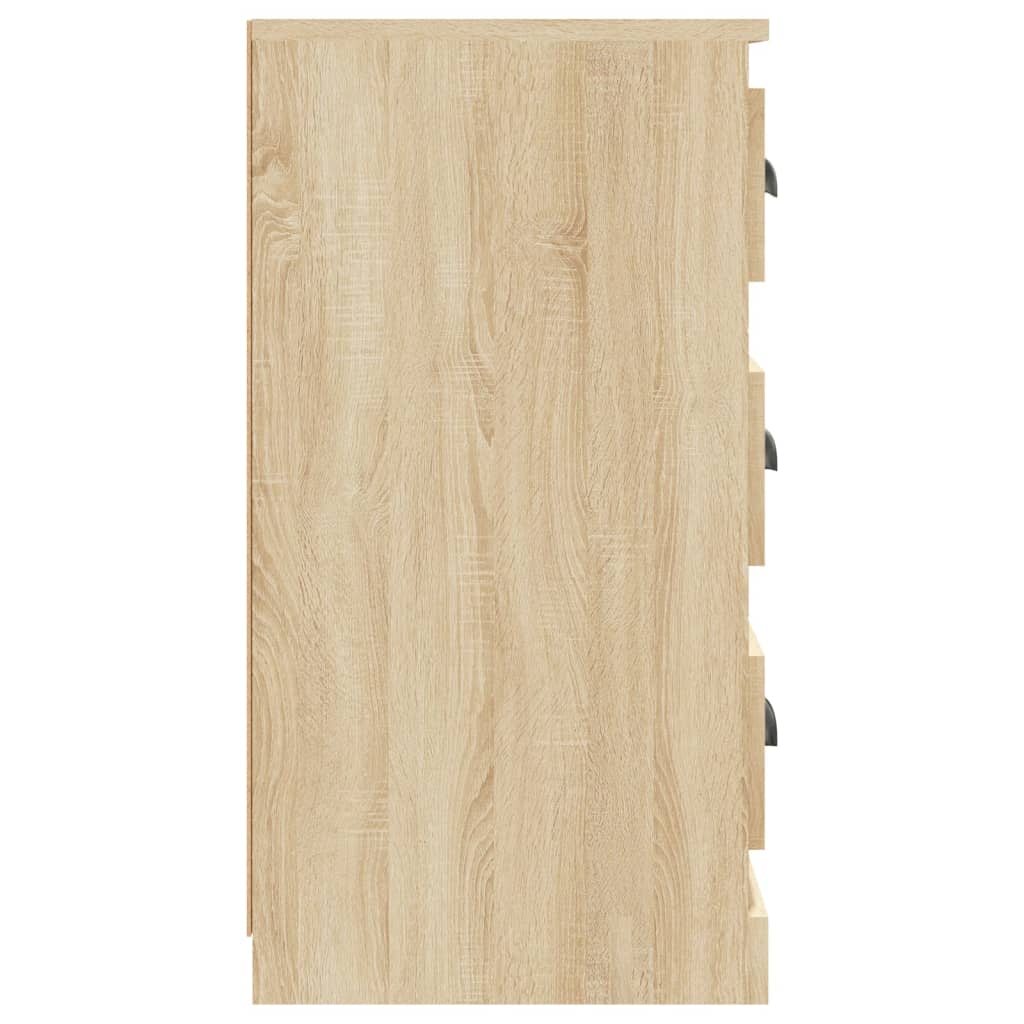 Skjenk Sonoma Eik 70X35,5X67,5 Cm Konstruert Tre
