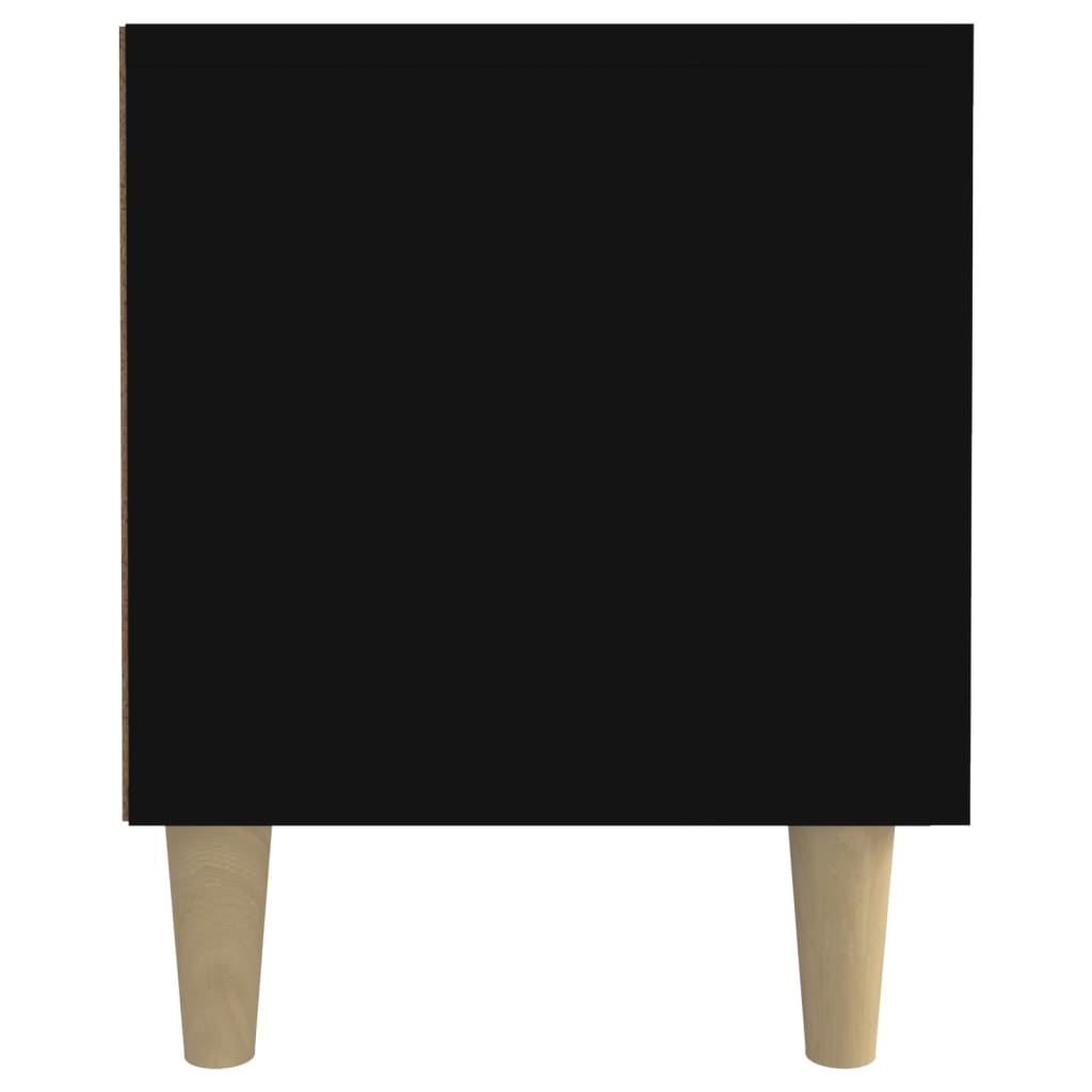 Tv-Benk Svart 180X31,5X40 Cm Konstruert Tre
