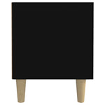 Tv-Benk Svart 180X31,5X40 Cm Konstruert Tre