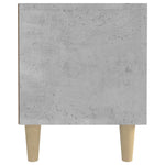 Tv-Benk Betonggrå 180X31,5X40 Cm Konstruert Tre