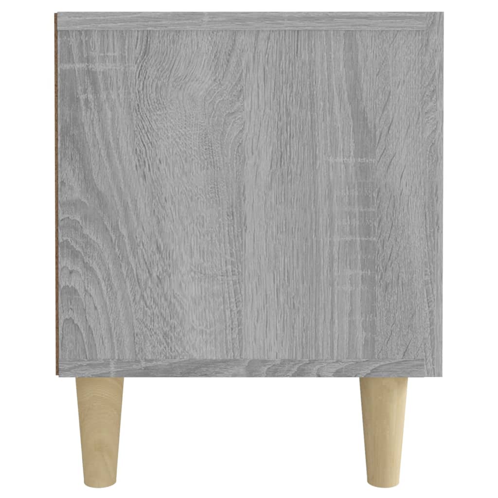 Tv-Benk Grå Sonoma 180X31,5X40 Cm Konstruert Tre
