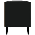 Tv-Benk Svart 180X31,5X40 Cm Konstruert Tre