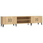 Tv-Skap Sonoma Eik 180X31,5X40 Cm Konstruert Tre