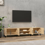 Tv-Skap Sonoma Eik 180X31,5X40 Cm Konstruert Tre