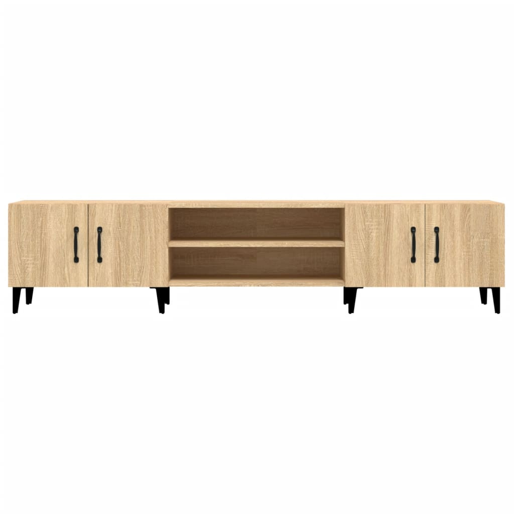 Tv-Skap Sonoma Eik 180X31,5X40 Cm Konstruert Tre