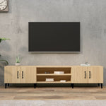 Tv-Skap Sonoma Eik 180X31,5X40 Cm Konstruert Tre