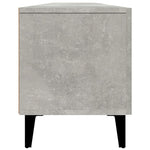 Tv-Benk Betonggrå 180X31,5X40 Cm Konstruert Tre
