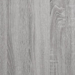 Skoskap Grå Sonoma 100X42X60 Cm Konstruert Tre