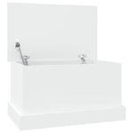Oppbevaringsboks Hvit 50X30X28 Cm Konstruert Tre