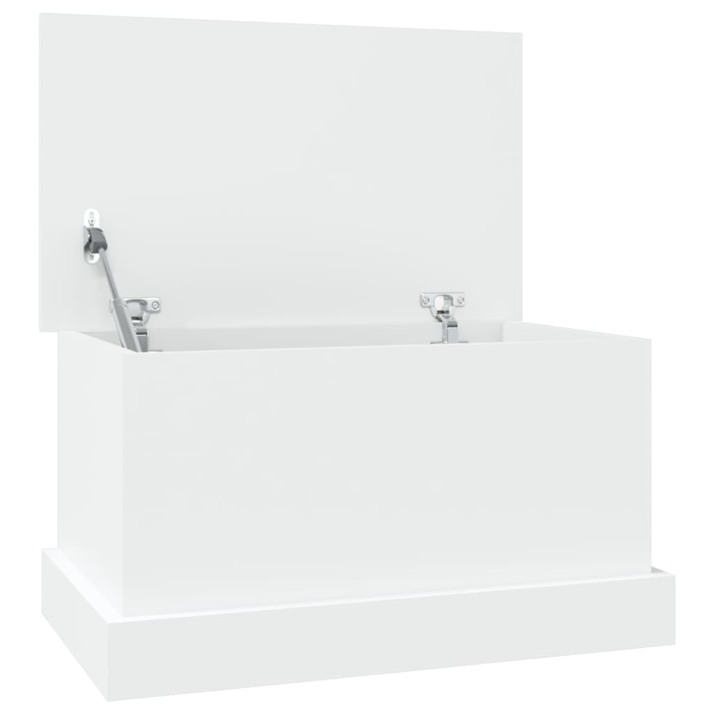 Oppbevaringsboks Hvit 50X30X28 Cm Konstruert Tre