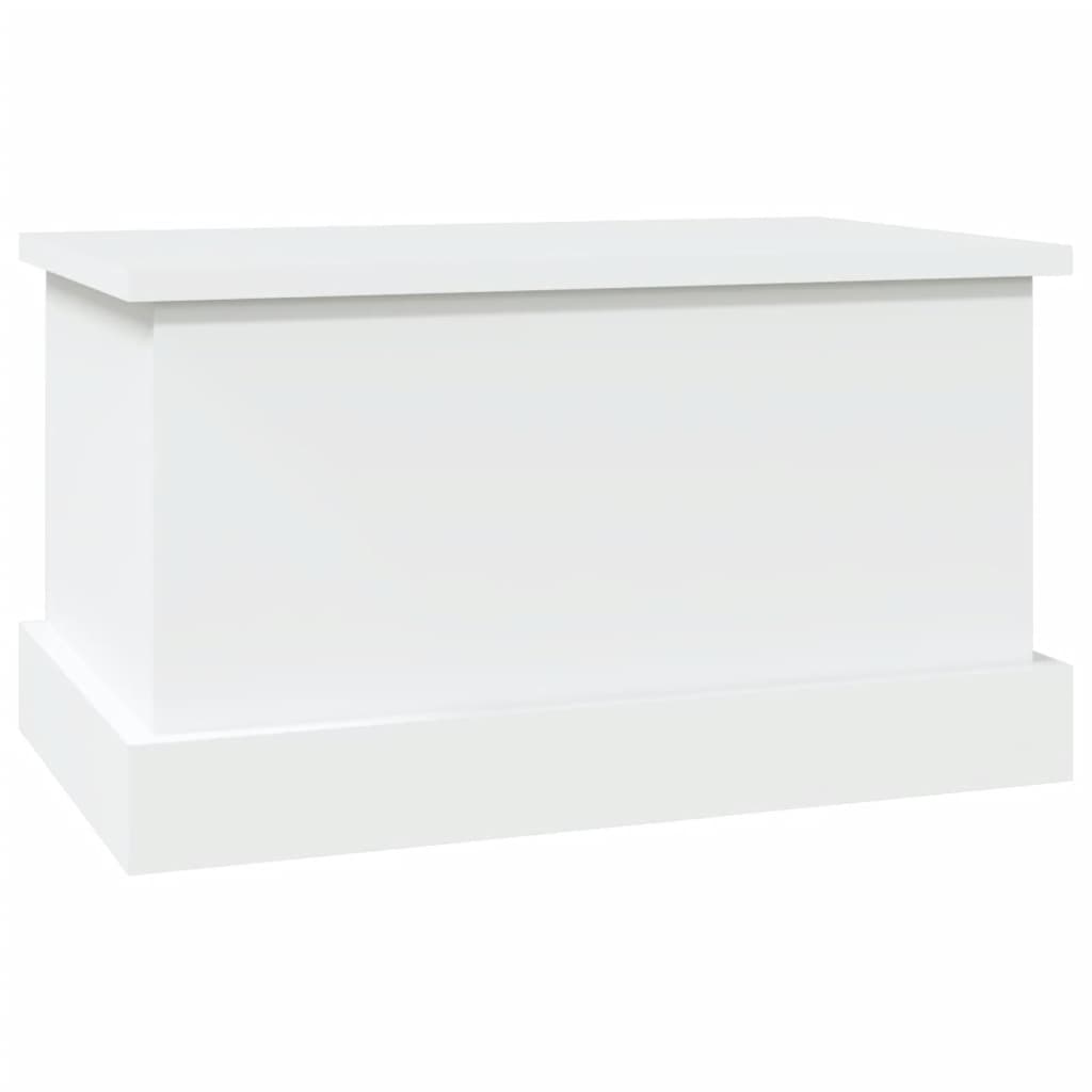 Oppbevaringsboks Hvit 50X30X28 Cm Konstruert Tre