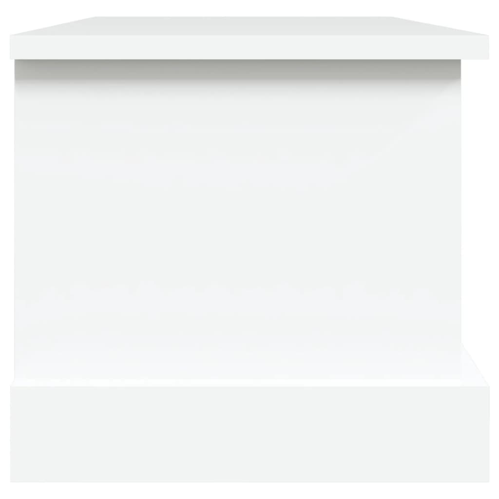 Oppbevaringsboks Hvit 50X30X28 Cm Konstruert Tre