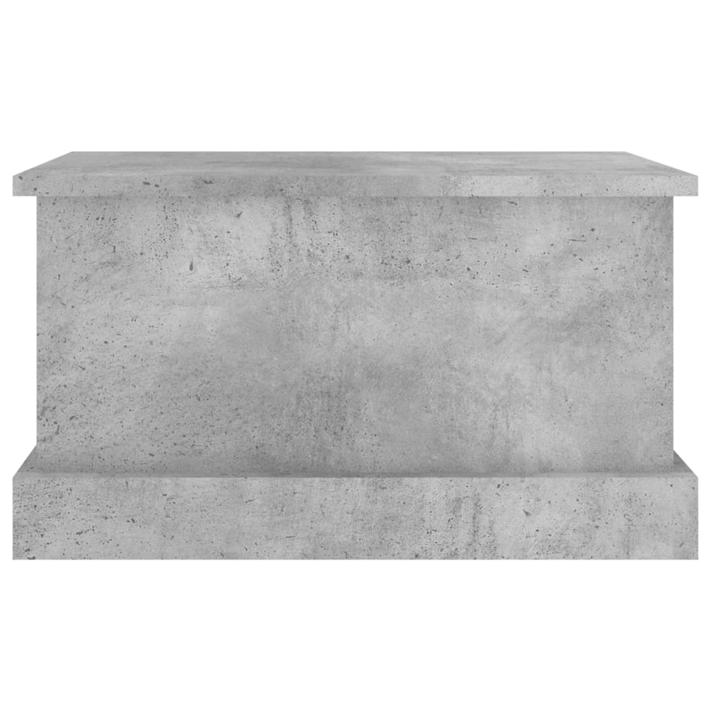 Oppbevaringsboks Betonggrå 50X30X28 Cm Konstruert Tre