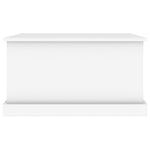 Oppbevaringsboks Hvit 70X40X38 Cm Konstruert Tre