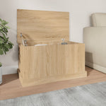 Oppbevaringsboks Sonoma Eik 70X40X38 Cm Konstruert Tre