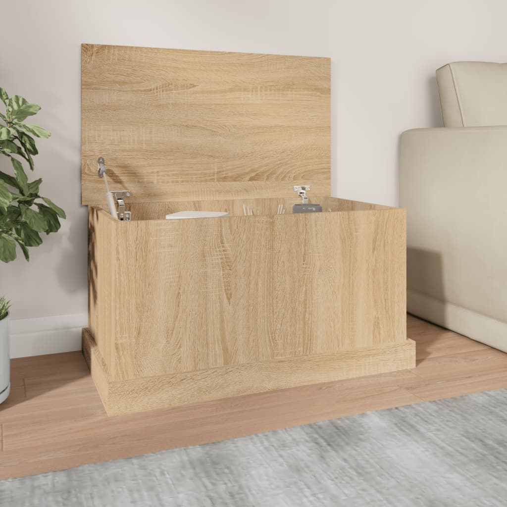 Oppbevaringsboks Sonoma Eik 70X40X38 Cm Konstruert Tre
