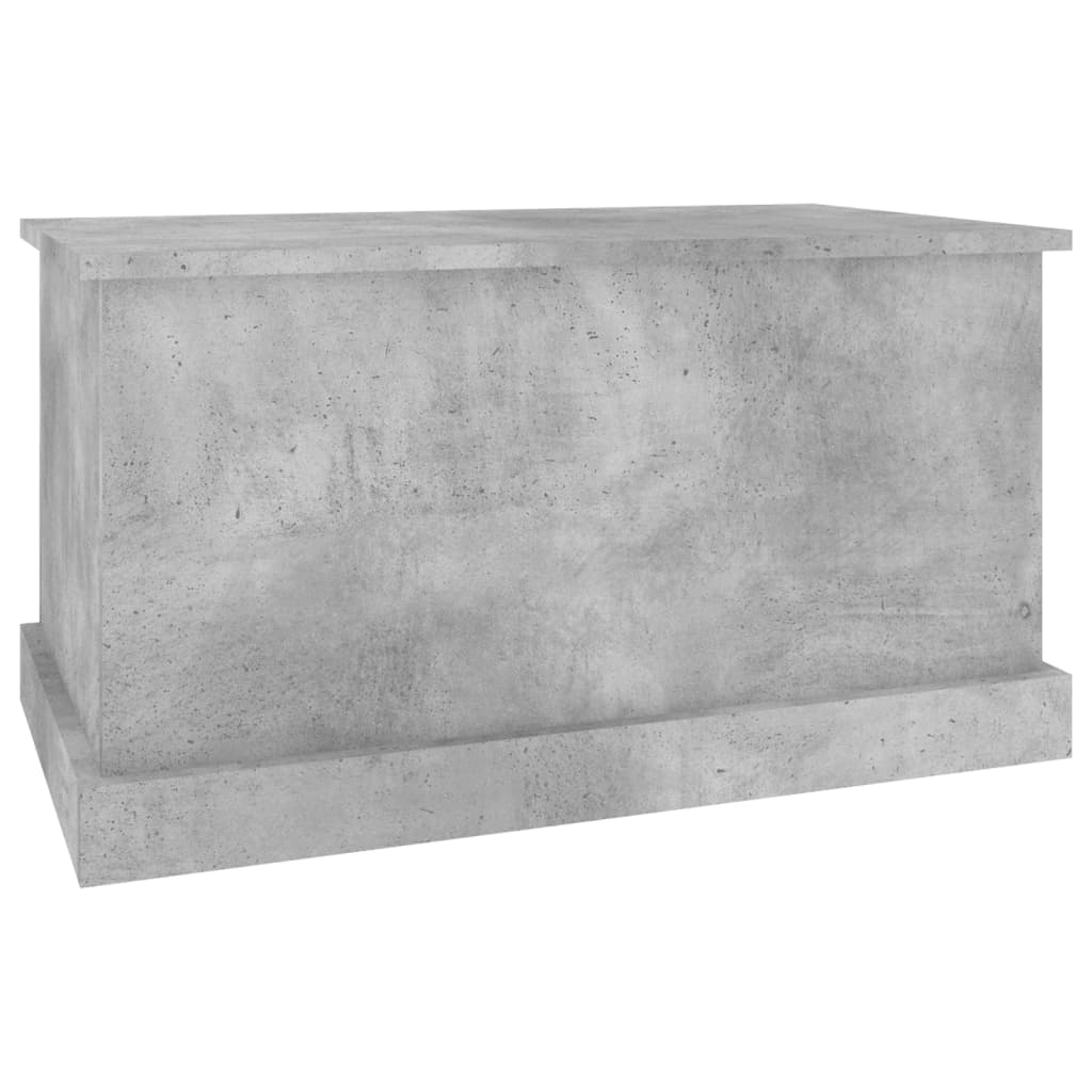 Oppbevaringsboks Betonggrå 70X40X38 Cm Konstruert Tre