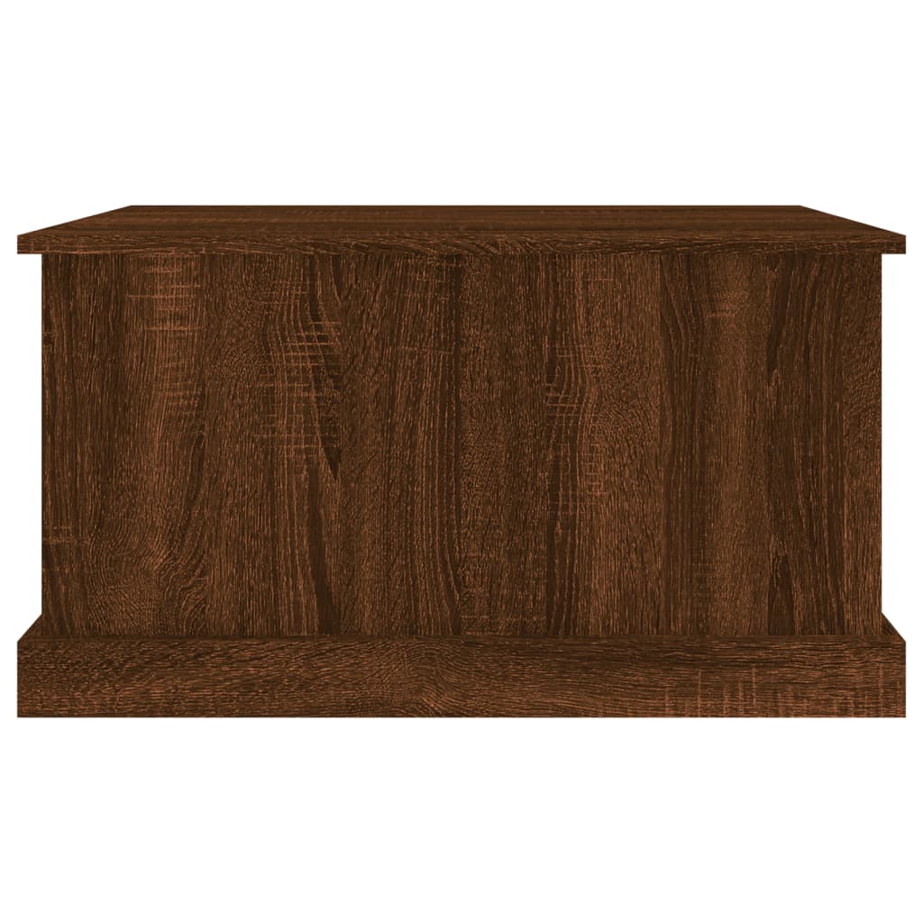 Oppbevaringsboks Brun Eik 70X40X38 Cm Konstruert Tre