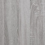 Skoskap Grå Sonoma 100X35X55 Cm Konstruert Tre
