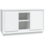 Skjenk Hvit 102X35X60 Cm Konstruert Tre
