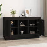 Skjenk Svart 102X35X60 Cm Konstruert Tre