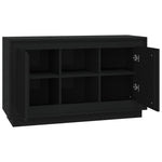 Skjenk Svart 102X35X60 Cm Konstruert Tre
