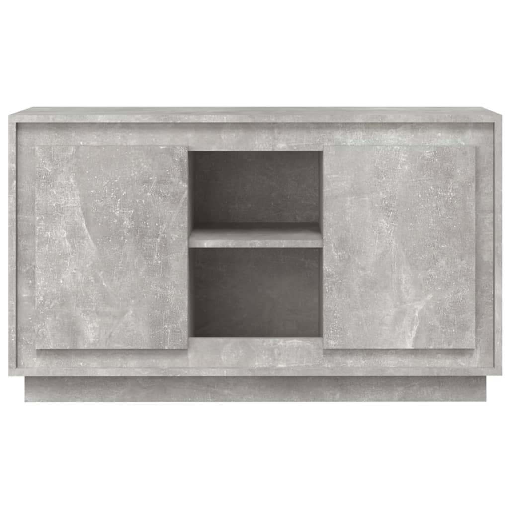 Skjenk Betonggrå 102X35X60 Cm Konstruert Tre