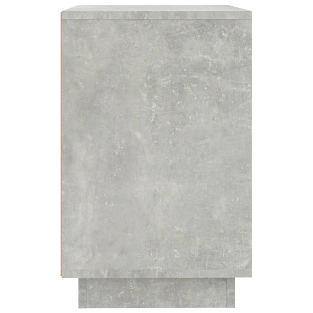Skjenk Betonggrå 102X35X60 Cm Konstruert Tre