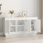 Skjenk Hvit 102X35X55 Cm Konstruert Tre
