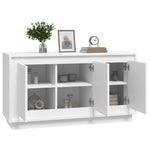 Skjenk Hvit 102X35X55 Cm Konstruert Tre